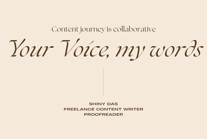 create high quality blog and website content writing